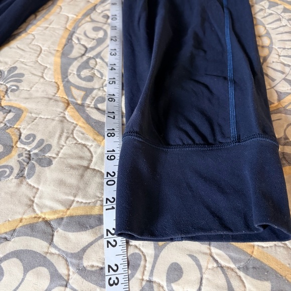 Lululemon Align Jogger Crop 23" Inseam Lightweight Pocket High Rise Blue, 6 - Picture 8 of 10